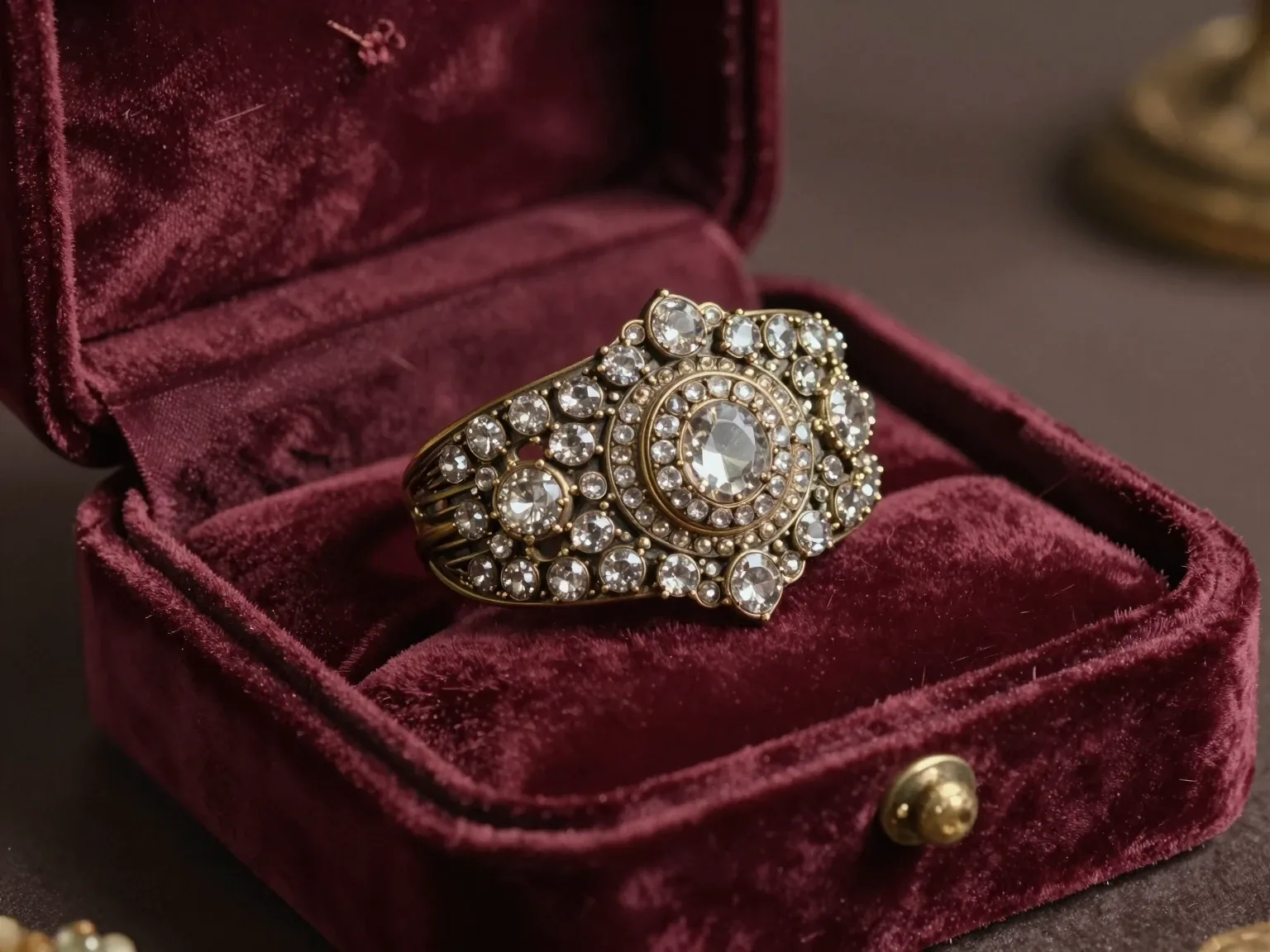 Premium — Stones & gold plating